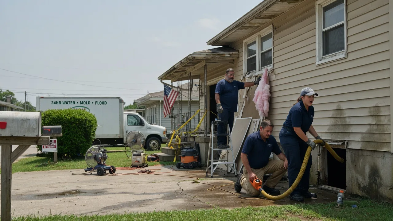 Water Damage Repair in Saint Anne, IL near me